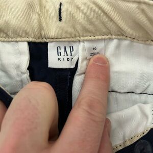 Boys Navy Chinos 10 Gap